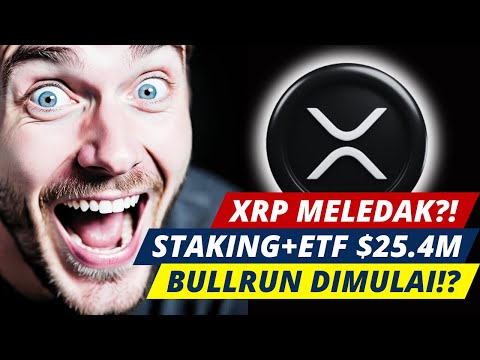 XRP SIAP MELEDAK GILA-GILAAN?! 🔥 STAKING XRPL + ETF XRP $25,4 JUTA = BULLRUN DIMULAI!? 🚀🌕