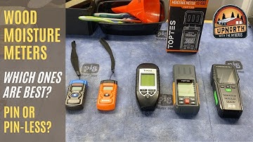 Wood Moisture Meters - Which Meters Are Best - Pin or Pin-less?