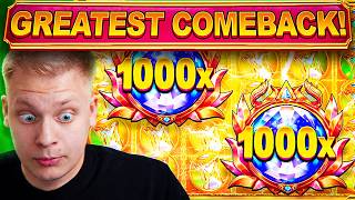 THE BIGGEST COMEBACK YOU'LL EVER SEE ON GATES OF OLYMPUS 1000!