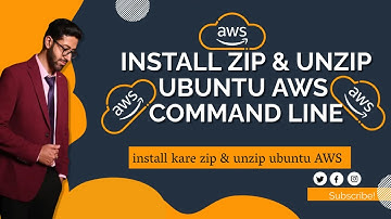 how to install zip unzip in ubuntu | install zip & unzip  in ubuntu terminal
