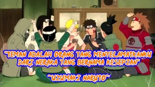 kata bijak naruto tentang teman || story wa 30 derik