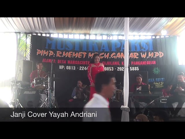 Janji Cover Yayah Andriani (LIVE SHOW BATUKARAS PANGANDARAN) class=