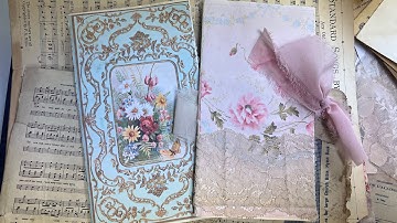 Tri-fold Booklet for Junk Journal - Junk Journal Tutorial