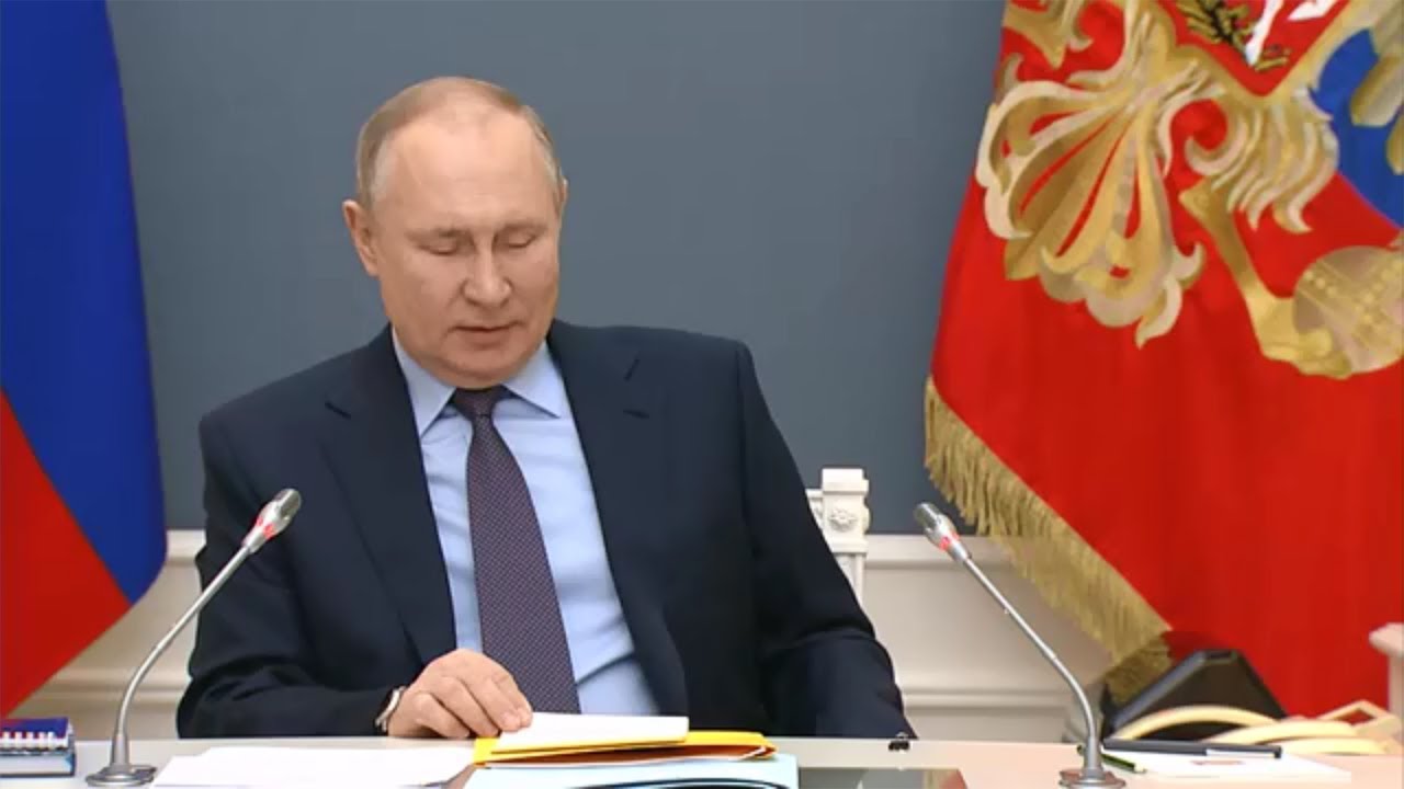 Vladimir Putin - Meeting of Russian Geographical Society Board of Trustees 14.04.2021