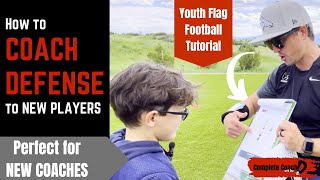 Details Youth Flag Football Tutorial for First Time Coaches | Teach NEW Players Flag Football Defense Basics News