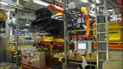 Engine Marriage with Operator Gantry