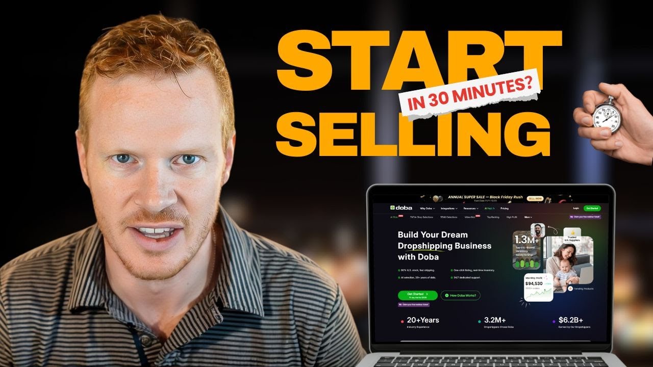 Start a Dropshipping Business in 30 Minutes | Beginner-Friendly Guide ...