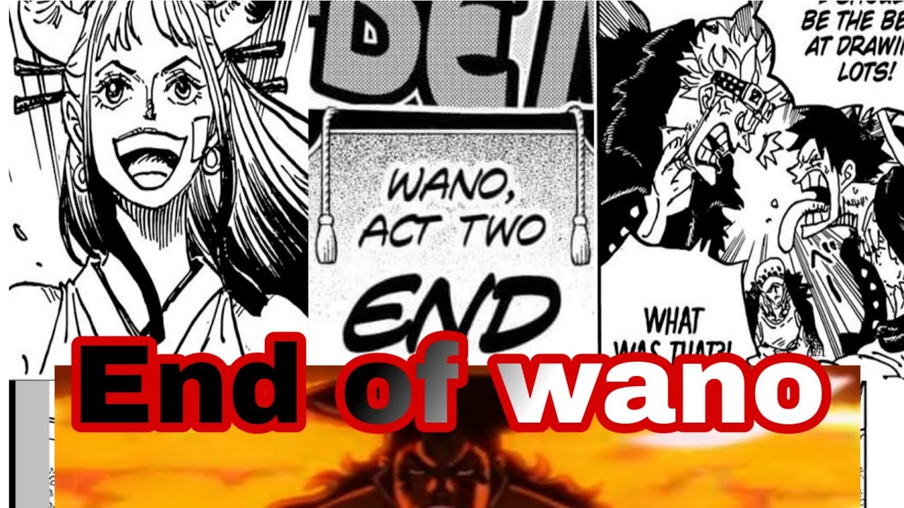 About One Piece Chapter 1057 Spoiler Alert End Of Wano Arc 3 Onepiece Endofwano Anime Manga News