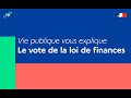 Le vote de la loi de finances  vie publique vous explique 