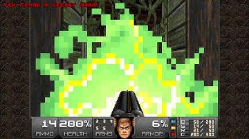 DOOM 2 - Back to Saturn X 2 (Map 8: Disowned Ruin): Ultra Violence 100%