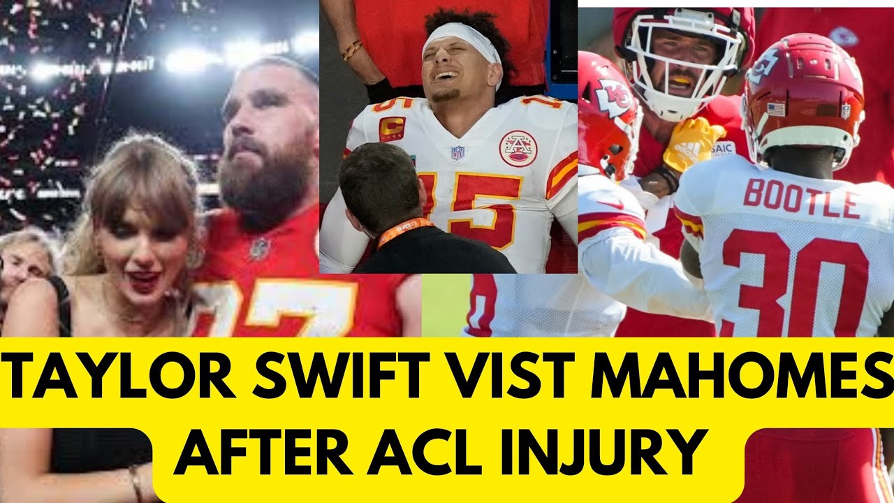 Mahomes Reveals Hospital Visits from Taylor Swift, Travis, and Teammates Ahead of Surgery