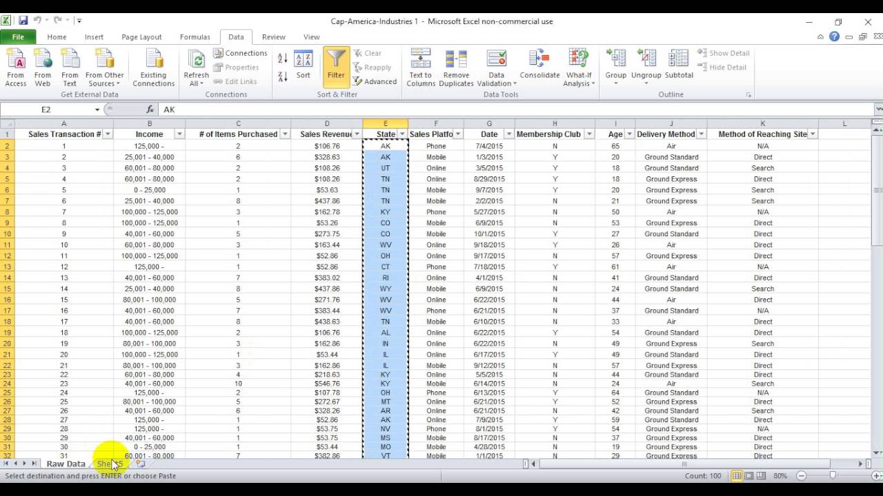 How to Remove Duplicate Data - YouTube