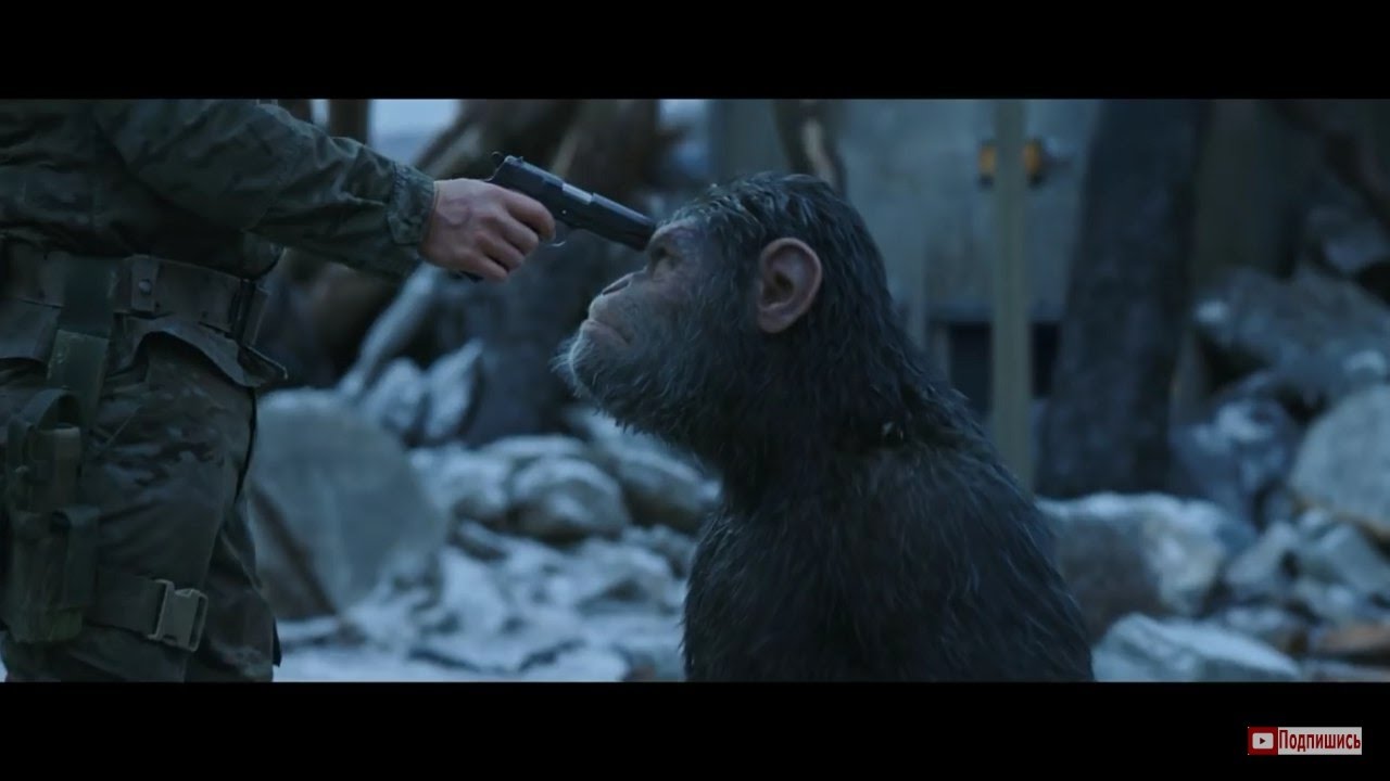 Планета обезьян 3 трейлер - YouTube