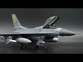 Tamiya F-16 Viper 1/48 model aircraft build