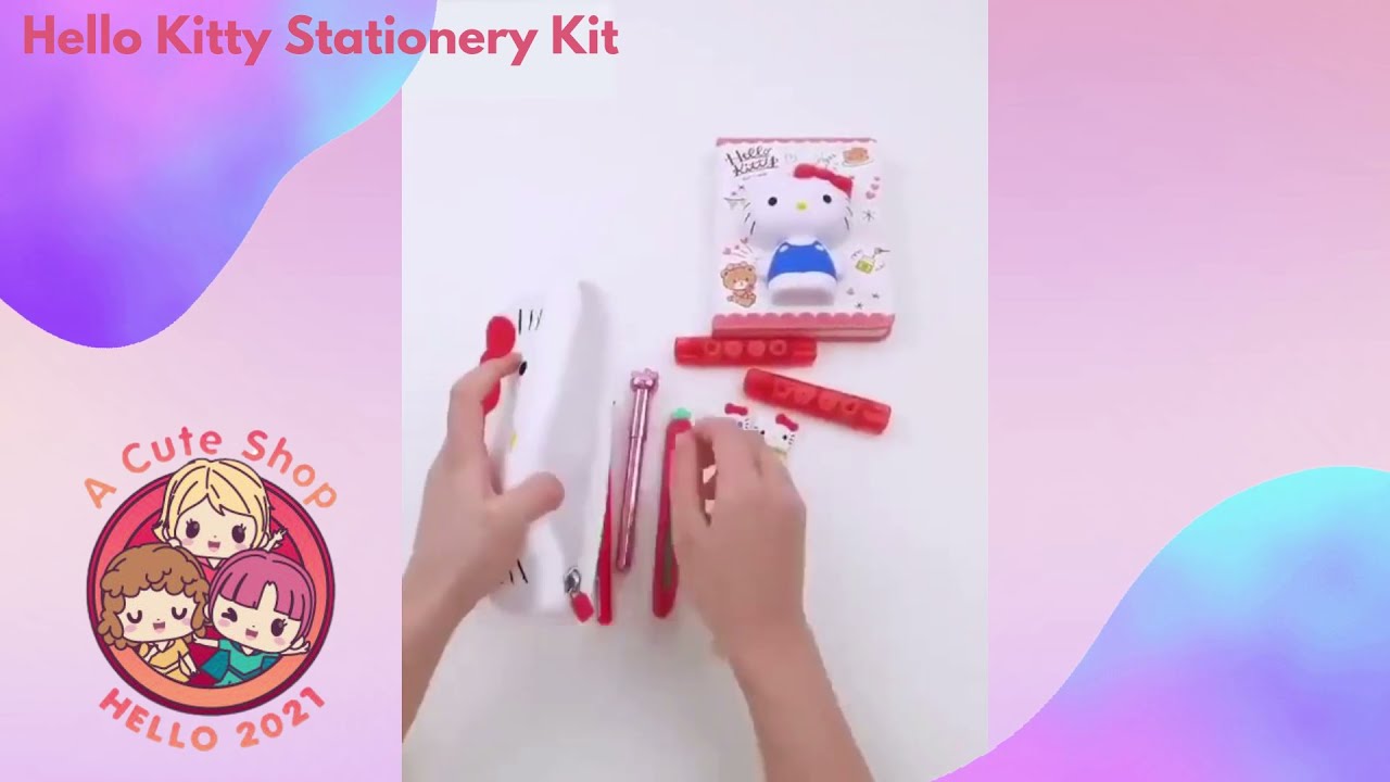 Stationery Gift Set Kids, Hello Kitty Stationery Set