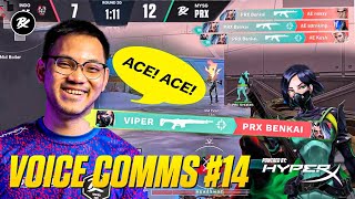 Paper Rex Highlight of VCT APAC Challengers Stage 1 [Voice Comms Vol.13] | #pprxteam #miccheck