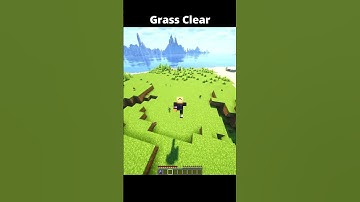 Grass Clear🦗 Minecraft Command Block ⚡ Hacks Java Edition