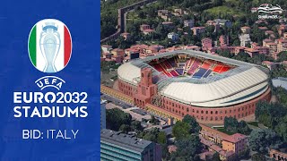 Euro 2032 Stadiums: Italy bid