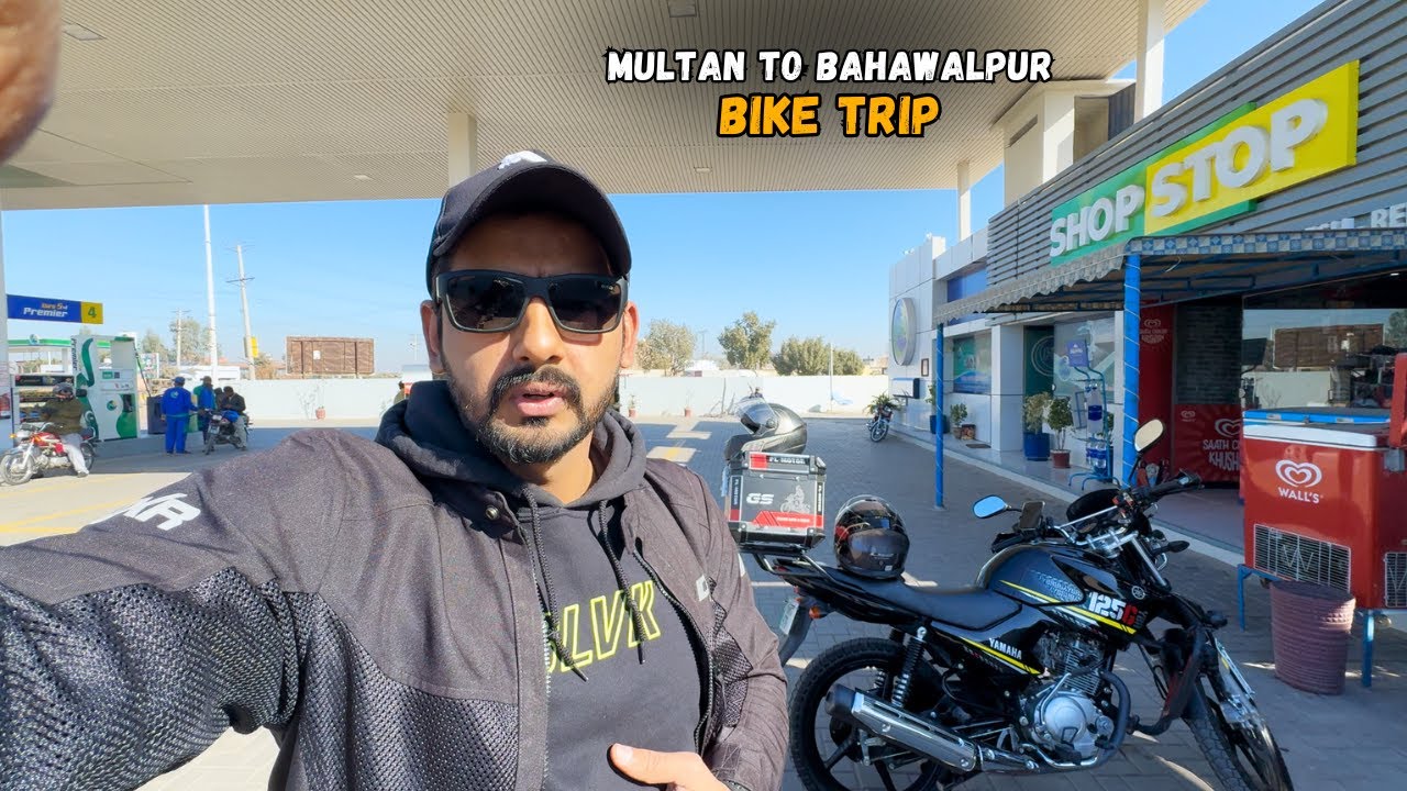 First Bike Trip On New Striker - Multan to Bahawalpur