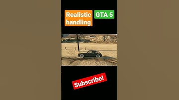 GTA 5 REALISTIC HANDLING #gta #gta5 #gtav #gtaonline #gta6 #shorts