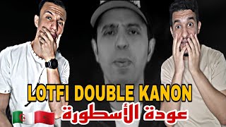 LOTFI DOUBLE KANON  RAP IT [REACTION] LEGEND IS BACK