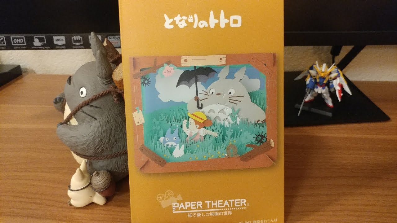 Catbus Looking for Mei My Neighbor Totoro, Ensky Paper Theater PT-101