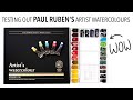 Are these actually good testing out paul rubens artist watercolours