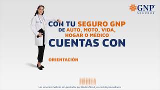 ¡Tu Seguro GNP te brinda servicios médicos a través de Médica Móvil!