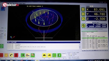 02 Table lamp Ending  with the ‘Wolverine’ CNC Gantry Robot