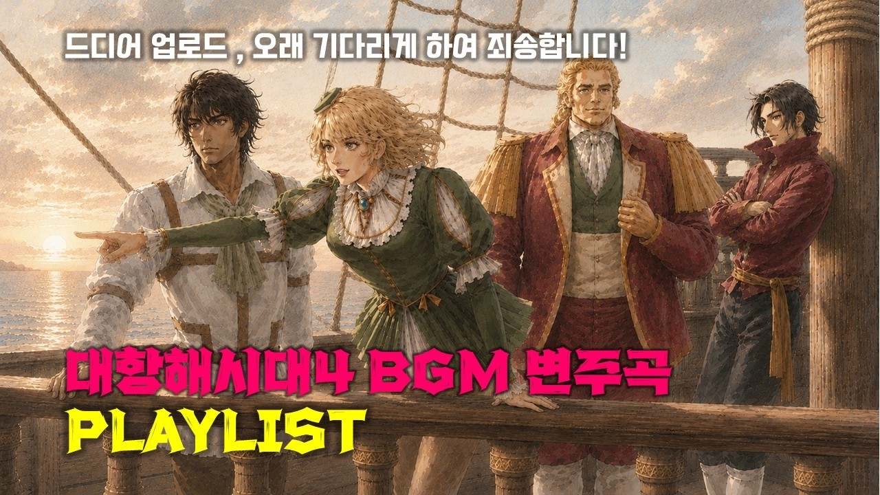 [PLAYLIST] 대항해시대4 BGM 변주곡
