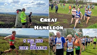 Great Hameldon fell race 2024  Junior and Senior races