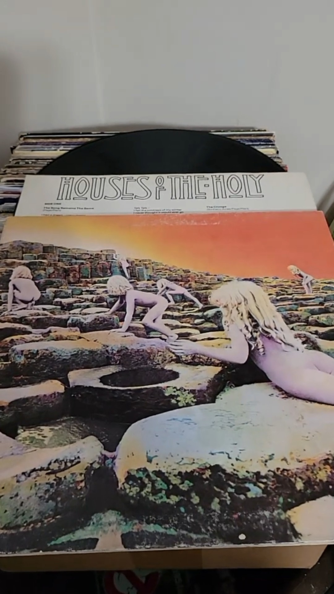 led zeppelin over the hills and far away #retro #vinyl #record