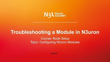 Troubleshooting a Module in N3uron [V.1.21]
