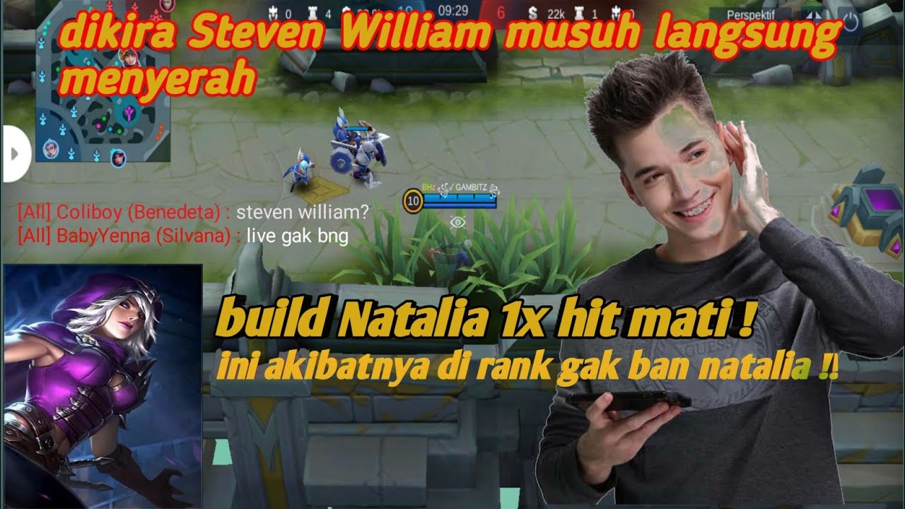 Build Natalia Tersakit Top Global Terbaru 2020-2021 Mobile Legend Bang-Bang