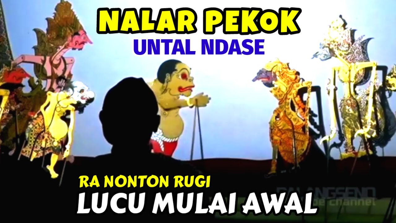 Wayang kulit lucu Dalang Seno Nugroho 