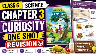 Class -6 Science Curiosity Chapter - 3 Mindful Eating A Path to A Healthy Body | One Shot Revision