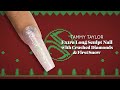 Tammy Taylor | How To | Extra Long Sculpt Nail with Crushed Diamonds and First Snow