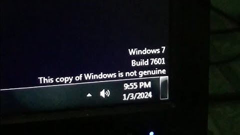 How to Fix Windows is Not Genuine | Build 7601 | Black wallpaper | YouTube Helps