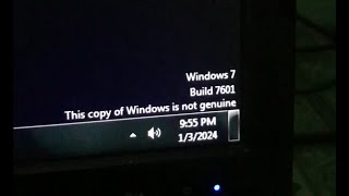 How to Fix Windows is Not Genuine | Build 7601 | Black wallpaper | YouTube Helps