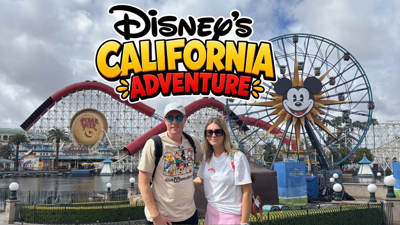 Our FIRST EVER Visit to Disney California Adventure! 🏰🎢 + FOOD & WINE FESTIVAL TREATS