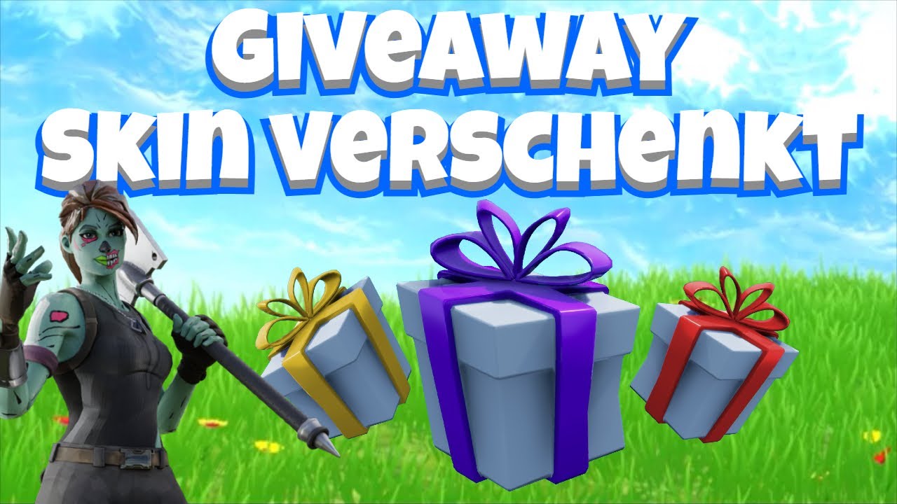 Wie Verschenkt Man Skins In Fortnite Giveaway Skin verschenkt! #fortnite #giveaway - YouTube