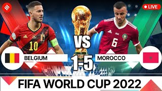 Belgium vs. Morocco Highlights | 2022 FIFA World Cup