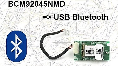 GUIDE Biến card bluetooth cũ BCM92045NMD thành USB bluetooth
