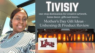 **New Tivisiy Mother’s Day Gift Ideas| 3D Wood Carving| Personalized Gifts+more Unboxing & Review
