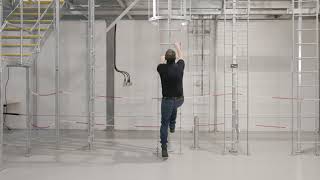 Safety Fabrication's Ascent Ladders with hoops