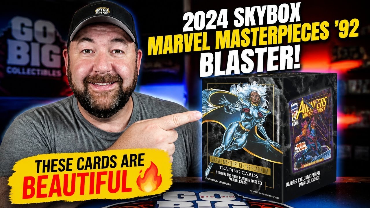 TITLE:I Opened a 2024 SkyBox Marvel Masterpieces '92 Blaster