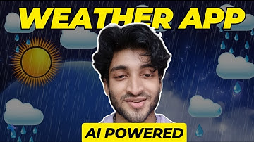 Build AI powered weather app | HTML CSS JavaScript project | Day 3 of #30days30projects | Beginners
