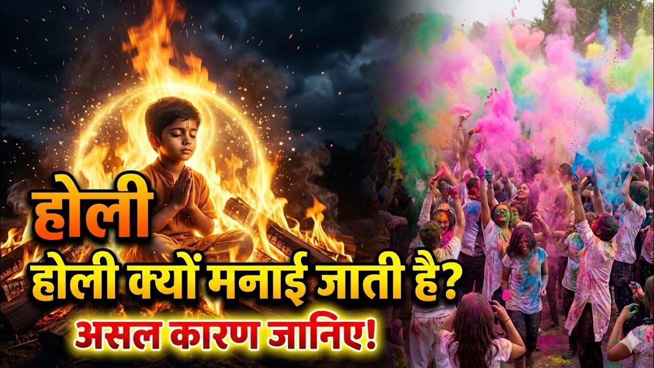 होली क्यों मनाई जाती है | इसके पीछे का क्या रहस्य है | सच जानिय होली का | Krishna Motivation Speech 