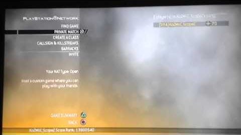 KoZMiiC CiiTy v2.1 USB mod menu no jailbreak needed mw2