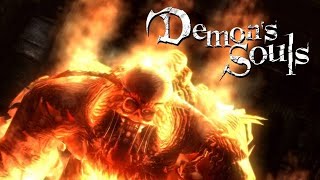 Demon's Souls - Огненный соглядатай, короткий путь и как победить (Flamelurker)